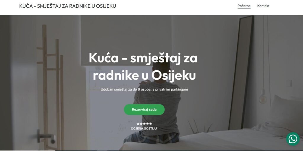 smještaj za radnike osijek